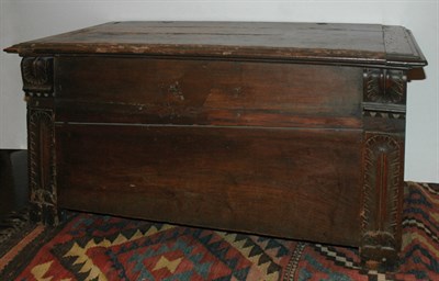 Lot 112 - Continental Walnut Blanket Chest Height 21 1/2...