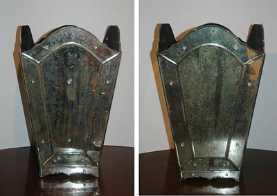 Lot 1606 - Pair of Venetian Style Etched Mirror Waste...