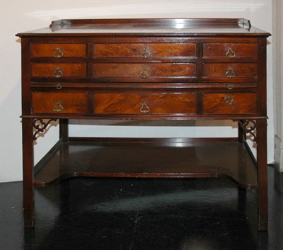 Lot 132 - George III Style Mahogany Server Height 34...