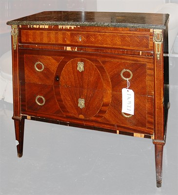 Lot 147 - Louis XVI Style Marble Top Gilt-Metal Mounted...
