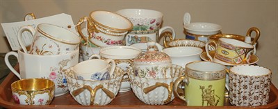 Lot 219 - Miscellaneous Group of Porcelain Teacups