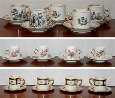 Lot 246 - Miscellaneous Group of Porcelain Coffee Cups...