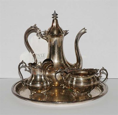 Lot 1350 - Reed & Barton Sterling Silver Three-Piece Tea...