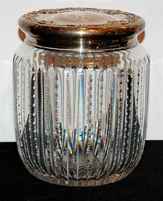 Lot 3126 - American Sterling Silver Mounted Cut Glass...