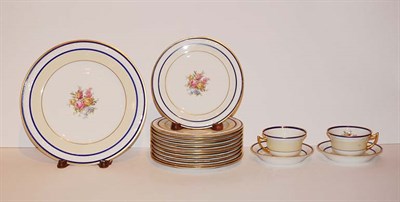 Lot 1266 - Limoges Porcelain Dinner Service Approximately...