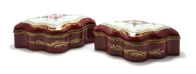 Lot 3234 - Pair of Sevres Style Gilt Decorated Porcelain...