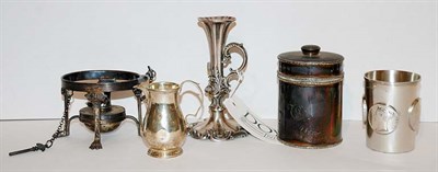 Lot 362 - Miscellaneous Group of English Silver Table...