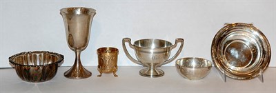 Lot 376 - Miscellaneous Group of Sterling Silver Table...