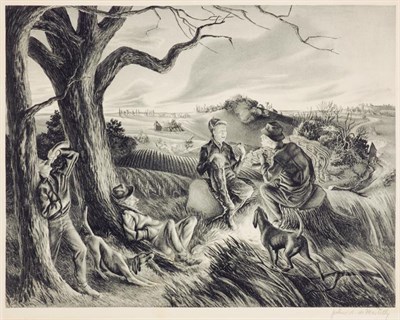 Lot 378 - John de Martelly BLUE VALLEY FOX HUNT (ZINK...