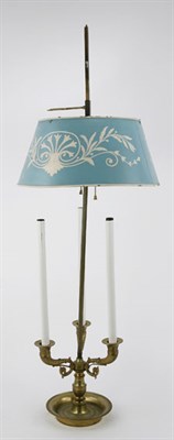 Lot 1569 - Empire Style Gilt-Metal Five-Light Bouillotte...