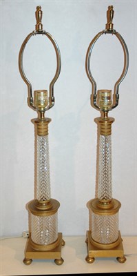 Lot 428 - Pair of Neoclassical Style Gilt-Metal Mounted...