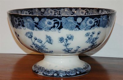 Lot 511 - Doulton Burlsem Blue and White Pottery Center...
