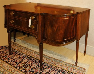 Lot 3214 - Federal Style Mahogany Sideboard Height 39...