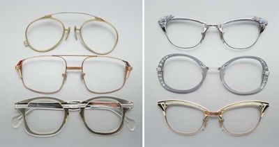 Lot 2929 - Plastic Vintage Eye Glasses