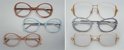 Lot 2934 - Metal Vintage Eye Glasses