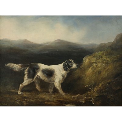 Lot 115 - H. Keith British, 19th Century Setter on the...