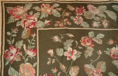 Lot 695 - Needlepoint Carpet Portugal, mid 20th century...
