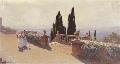 Lot 2016 - Ludwig Hans Fischer German, 1848-1915 A Midday...