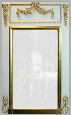 Lot 156 - Louis XVI Style Parcel Gilt and White Painted...