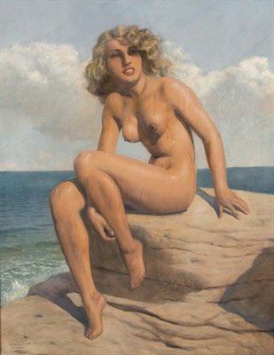 Lot 2072 - Marcel Rene Herrfeldt French, 1890-1965 Nude...