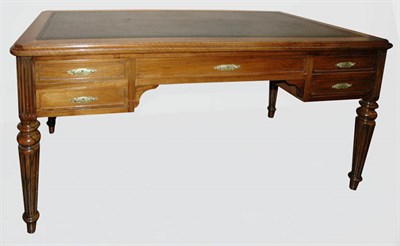 Lot 199 - William IV Style Mahogany Writing Table Height...