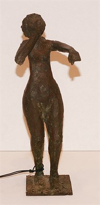 Lot 1314 - Bronze Nude Figure of Standing Female Height 9...