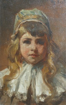 Lot 3010 - Henry Mosler American, 1841-1920 Portrait of...