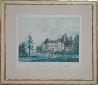 Lot 1096 - After Mongin VUE DE MALMAISON DU COTE DE PARC...