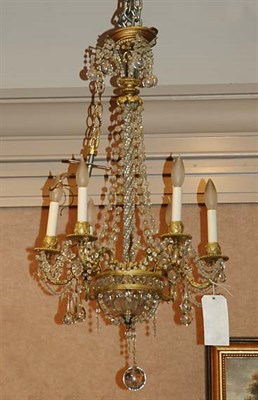 Lot 1476 - Neoclassical Style Gilt-Metal and Glass...