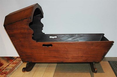 Lot 1204 - American Hooded Cradle Late 18th/early 19th...