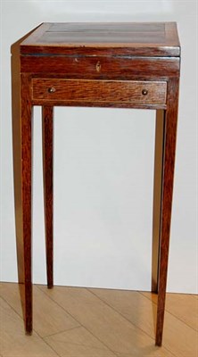 Lot 1499 - George III Style Banded Fruitwood Lap Desk on...