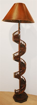 Lot 1465 - George III Style Mahogany Apprentice Staircase...