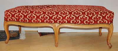 Lot 1405 - Louis XV Style Walnut Six Leg Banquette 19th...