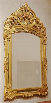 Lot 1403 - Floral and Fruiting Vine Decorated Gilt-Wood...