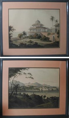 Lot 1091 - Artist Unknown [MIDDLE EASTERN VIEWS] Two hand-...