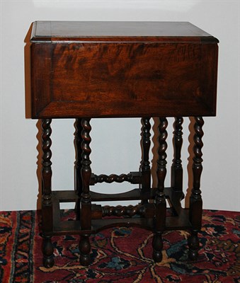 Lot 1232 - George III Style Mahogany Drop-Leaf Side Table...