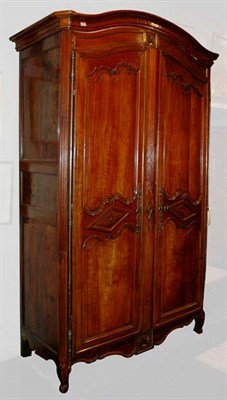 Lot 1537 - Provincial Louis XV Walnut Armoire 18th...