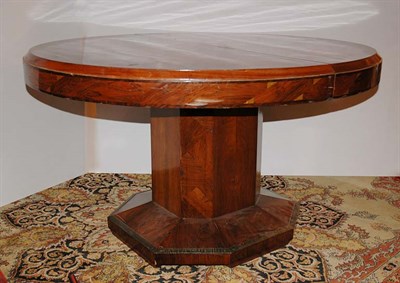 Lot 1328 - Victorian Exotic Wood Pedestal Table Height 28...