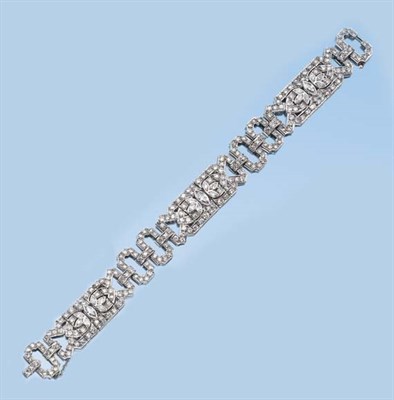 Lot 615 - Diamond Bracelet