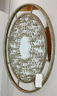 Lot 1128 - Neoclassical Style Floral and Rope Decorated...