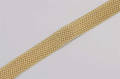 Lot 99 - Gold Bracelet-Watch