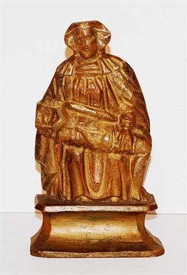 Lot 1617 - Italian Carved Gilt-Wood Figure Late 19th...