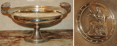 Lot 3146 - Continental Silver Tazza The shallow circular...