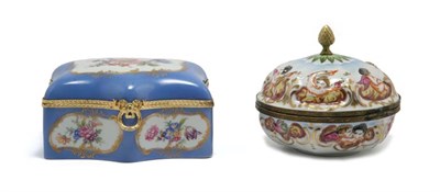 Lot 3364 - Two French Gilt-Metal Mounted and Gilt...