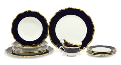 Lot 3366 - Royal Worcester Gilt Decorated Porcelain...