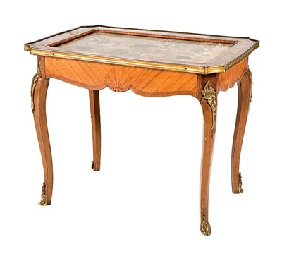 Lot 3695 - Louis XV Style Gilt-Metal Mounted Parquetry...
