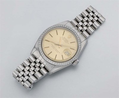 Lot 198 - Gentleman's Stainless Steel Wristwatch