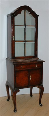 Lot 1492 - Queen Anne Style Mahogany Cupboard Height 60...