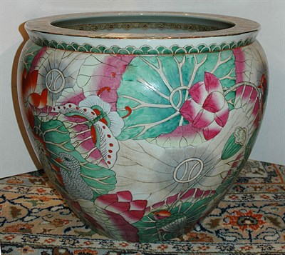Lot 1290 - Chinese Floral and Bird Decorated Porcelain...