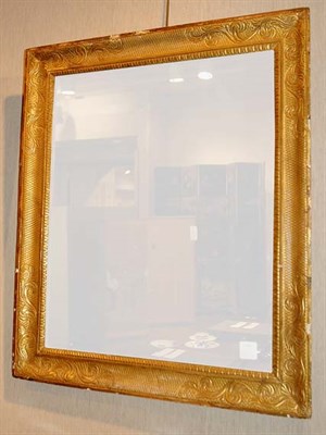 Lot 1156 - Victorian Gilt-Wood Mirror Height 37 inches,...
